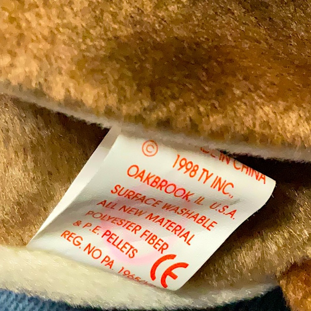Retired 1997 “Early” The Red Breasted Robin Beanie Baby. Tush Tag Error - Picture 8 of 8
